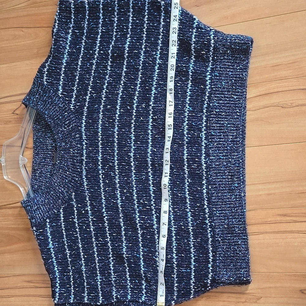 Free People 'Starlight' Striped Pullover Sweater Size SMALL - Picture 10 of 11